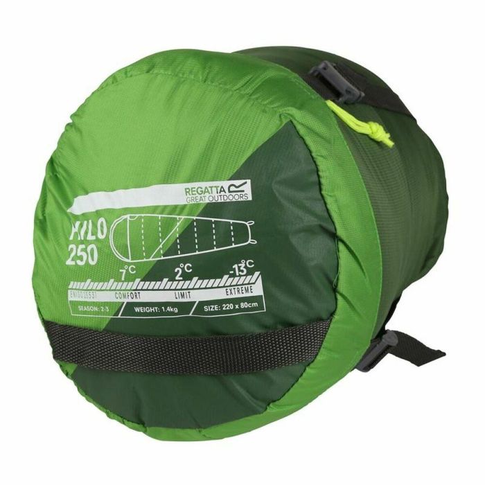 Saco de Dormir Regatta v2 250 Verde 1 Saco de Dormir Regatta v2 250 Verde 1