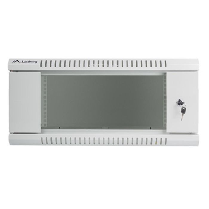 LANBERG WF01-6604-10S Armario Rack 4U Bastidor de Pared Gris Capacidad 60kg IP20 LANBERG WF01-6604-10S Armario Rack 4U Bastidor de Pared Gris Capacidad 60kg IP20
