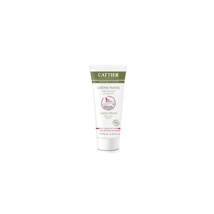 CATTIER Crema de Manos Antimanchas-Antiedad 75ml: Reduce Manchas y Arrugas, Hidrata, Protege