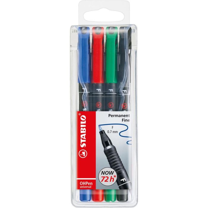 Set de Rotuladores Stabilo Oh Pen Multicolor 0,7 mm (5 Unidades) 2 Set de Rotuladores Stabilo Oh Pen Multicolor 0,7 mm (5 Unidades) 2