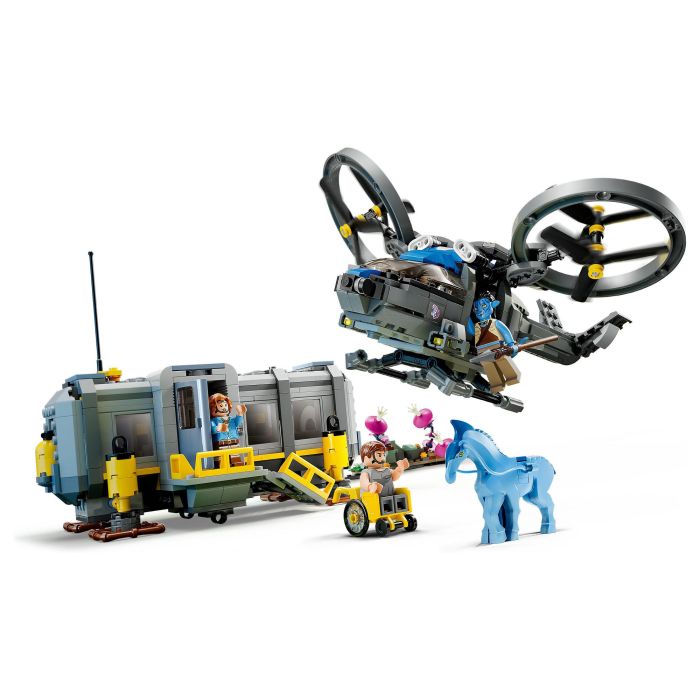 LEGO 75574 Avatar Montañas Flotantes: Sector 26 y Samson de la RDA, Juego de Construcción, 887 Piezas, a Partir de 9 Años