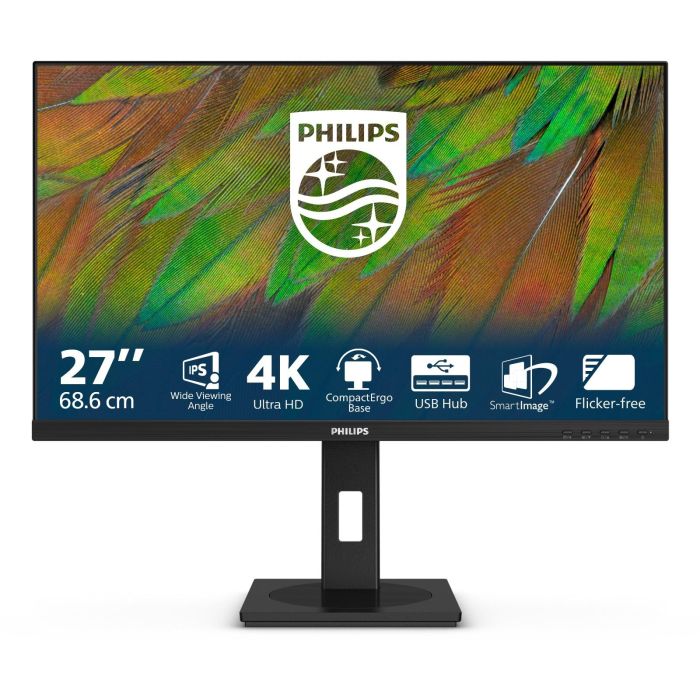 Philips 27B1N3800 Monitor 27" 4K UHD IPS 4ms 60Hz 2xHDMI DP USB Altavoces Pivot Negro 0 Philips 27B1N3800 Monitor 27" 4K UHD IPS 4ms 60Hz 2xHDMI DP USB Altavoces Pivot Negro 0