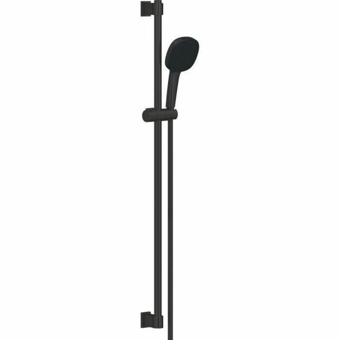 Grohe 269302431 Set de Ducha Vitalio Comfort 110 con Rociador 2 Chorros, Barra 90 cm, Flexo, Ahorro Agua, Negro Mate 0 Grohe 269302431 Set de Ducha Vitalio Comfort 110 con Rociador 2 Chorros, Barra 90 cm, Flexo, Ahorro Agua, Negro Mate 0