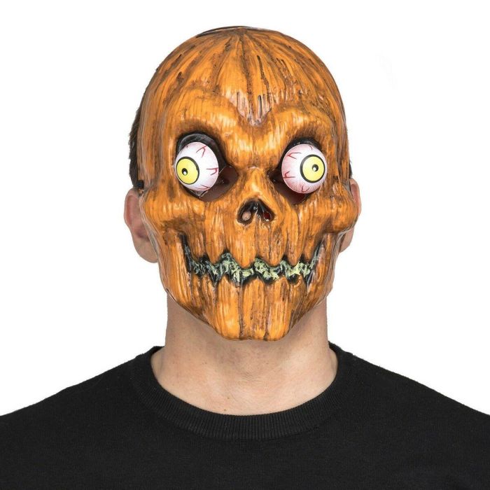 1/2 pumpkin pvc mask