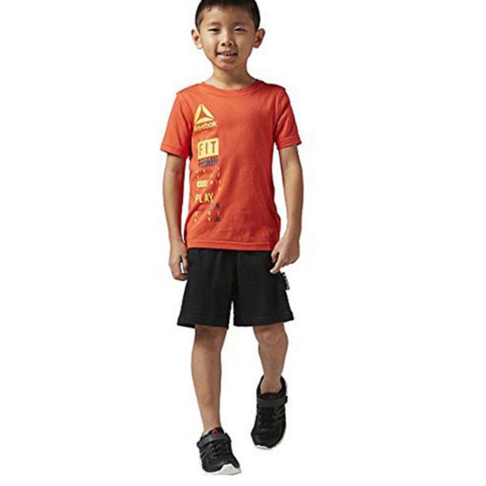 Conjunto Deportivo para Niños Reebok B ES SS 1 Conjunto Deportivo para Niños Reebok B ES SS 1