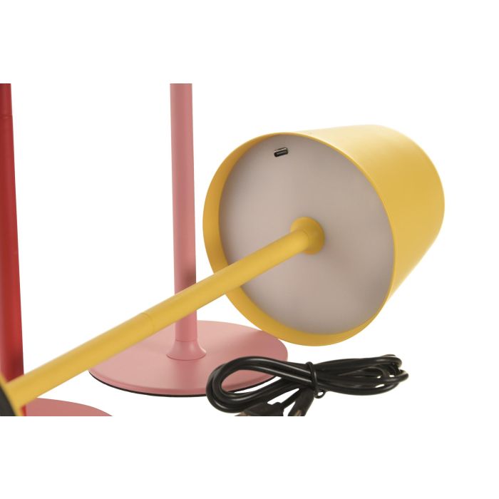 DKD Home Decor Lampara Tactil Rojo Rosa 11 x 37 x 11 cm (6 Unidades) DKD Home Decor Lampara Tactil Rojo Rosa 11 x 37 x 11 cm (6 Unidades)