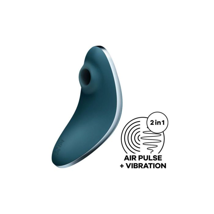 Satisfyer Vulva Lover 1 Vibrador y Estimulador de Aire Azul 6