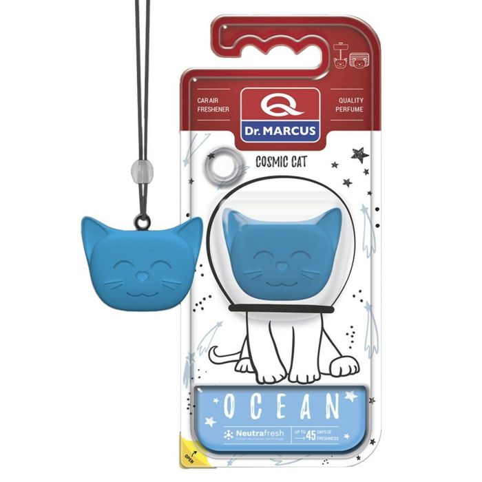 Ambientador para Coche Dr Marcus Cosmic Cat Ocean Plástico Colgante
