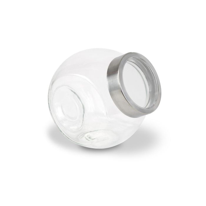 La Mediterranea Tarro de Vidrio 2 Posiciones 1000 Ml (Ancho 10.1 cm, Alto 14 cm, Largo 13.8 cm) 1 La Mediterranea Tarro de Vidrio 2 Posiciones 1000 Ml (Ancho 10.1 cm, Alto 14 cm, Largo 13.8 cm) 1