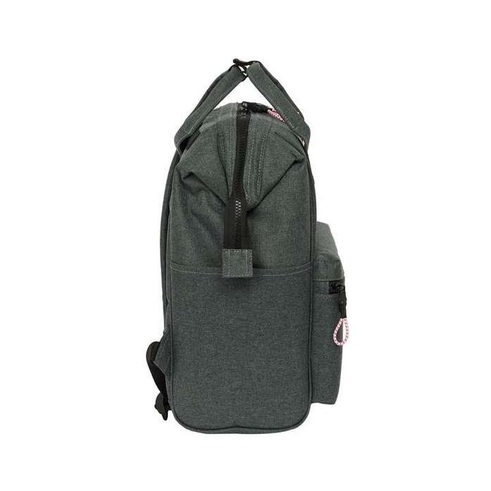 Mochila para Portátil Kappa Silver Pink Gris 27 x 40 x 19 cm 2 Mochila para Portátil Kappa Silver Pink Gris 27 x 40 x 19 cm 2