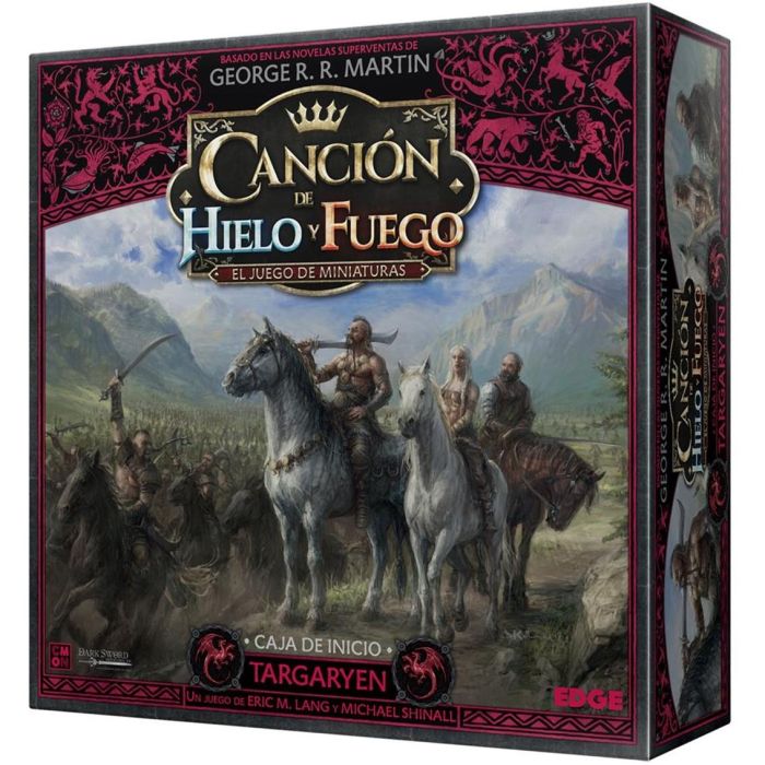 CMON Canción de Hielo y Fuego: Caja de Inicio Targaryen - Juego de Miniaturas coleccionables del universo Juego de Tronos, 20 Figuras, Español 0 CMON Canción de Hielo y Fuego: Caja de Inicio Targaryen - Juego de Miniaturas coleccionables del universo Juego de Tronos, 20 Figuras, Español 0