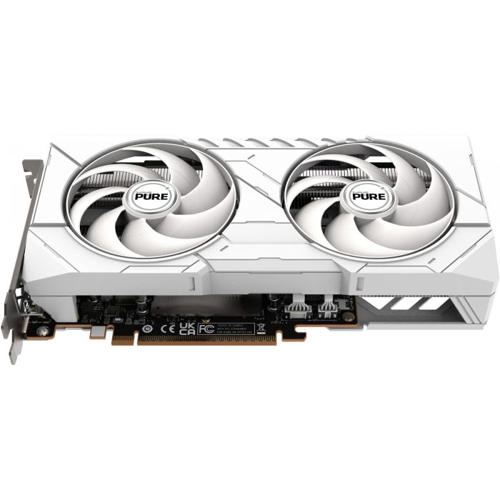 Sapphire RX 9060 XT PureRaedeon OC 16GB GDDR6 White 3