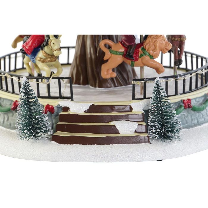 Carrusel Navidad Tradicional DKD Home Decor Multicolor 24.5 x 26 x 25 cm 2