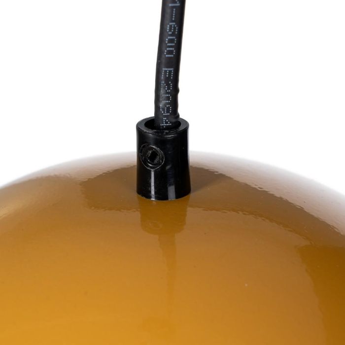 Lámpara Techo Naranja Metal 20 X 20 X 15 cm