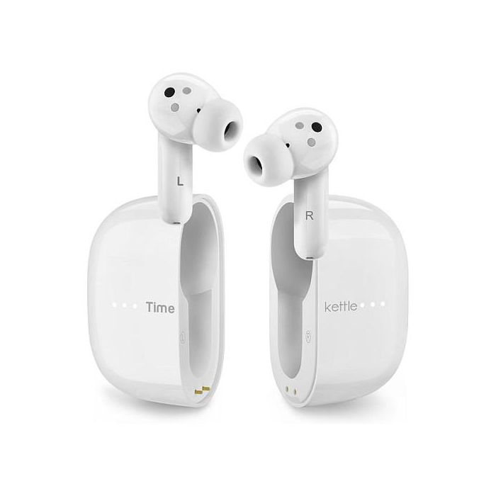 Timekettle M3 Auriculares con Traducción Offline Inalámbricos Bluetooth 5.2 para Llamadas/Música, Resistentes al Agua IPX4, 25h Batería, Blanco