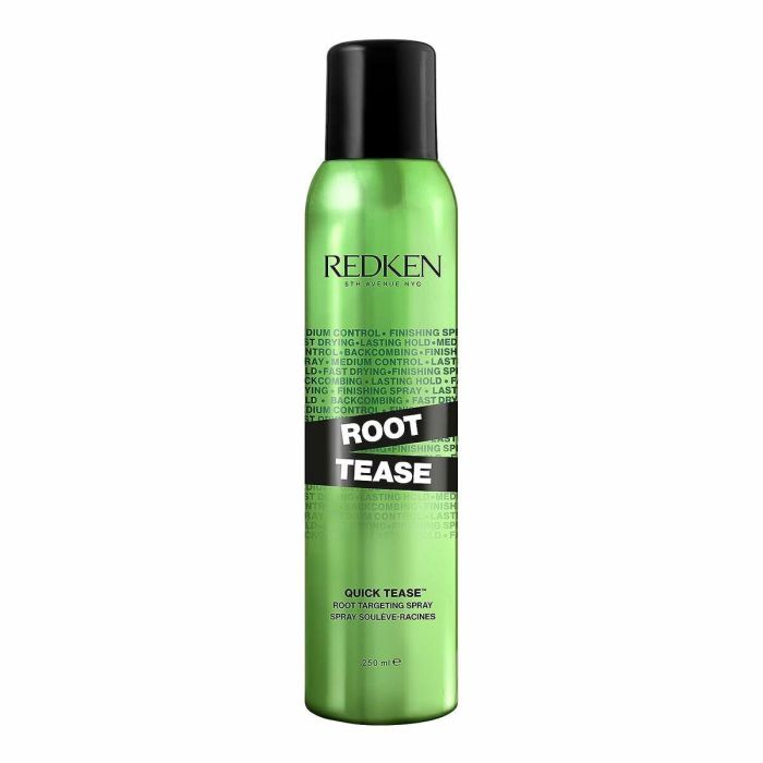 Redken Root Tease Spray de Volumen para Raíces 250 ml, Acabado Mate, Fijación Duradera