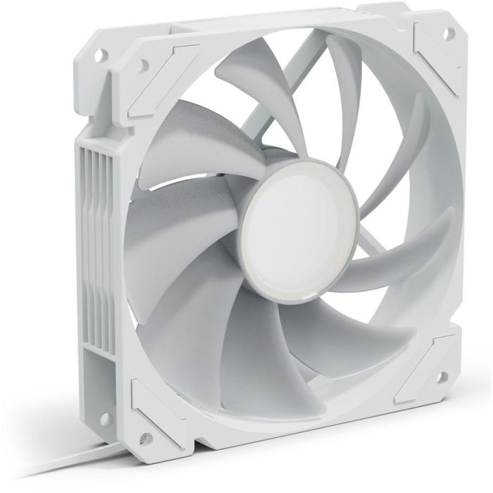 Sharkoon Ventilador SHARK Mirror PWM RGB 120mm Blanco, 500-1500 RPM, para Carcasa de PC 1 Sharkoon Ventilador SHARK Mirror PWM RGB 120mm Blanco, 500-1500 RPM, para Carcasa de PC 1