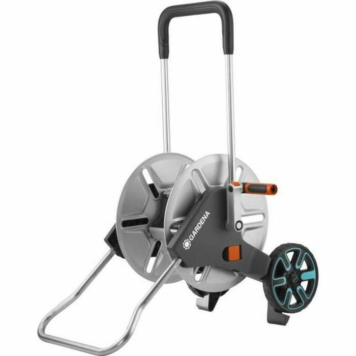 Gardena Carro Portamangueras CleverRoll M Metall 18541-20, Capacidad 60m, Acero Inoxidable/Plástico, Manual, Asa Transporte 6 Gardena Carro Portamangueras CleverRoll M Metall 18541-20, Capacidad 60m, Acero Inoxidable/Plástico, Manual, Asa Transporte 6