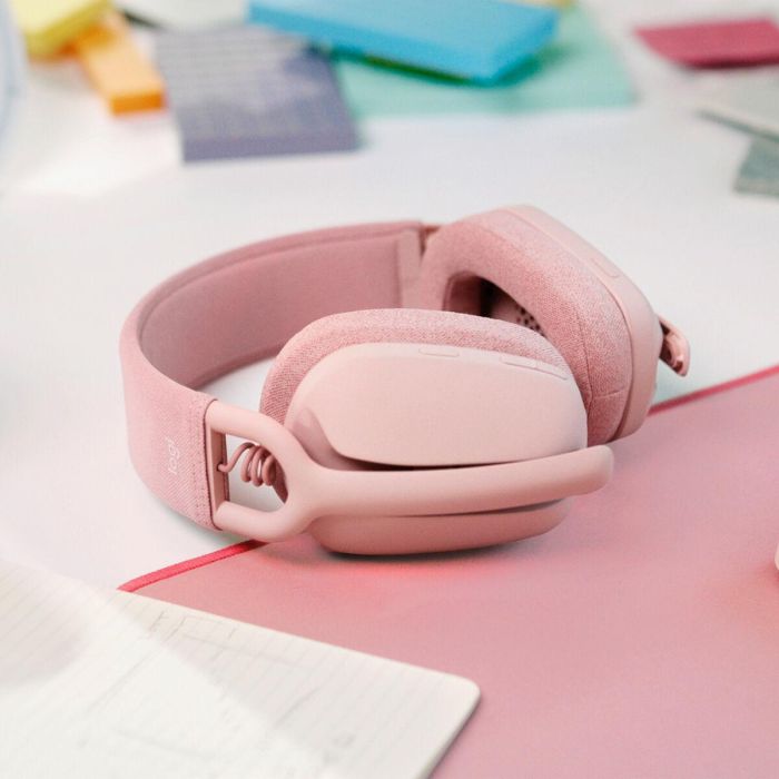 Logitech Zone Vibe 100 Auriculares Inalámbricos Bluetooth Diadema en Rosa 5