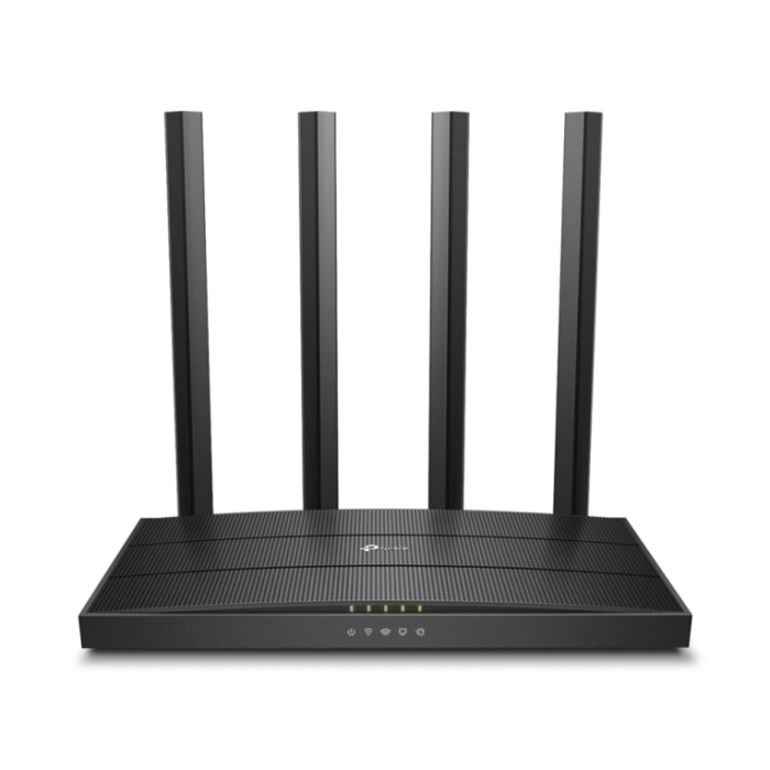 TP-Link Archer C6 V2 Router Inalámbrico AC1200 1200Mbps Wi-Fi 5 Doble Banda 2.4/5GHz MU-MIMO 4 Antenas Gigabit WPA3