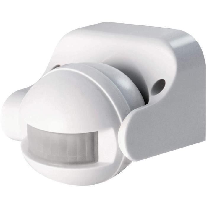 SCS SENTINEL Detector de movimiento LightSensor blanco para iluminación exterior 12m 180° IP44 orientable 1 SCS SENTINEL Detector de movimiento LightSensor blanco para iluminación exterior 12m 180° IP44 orientable 1