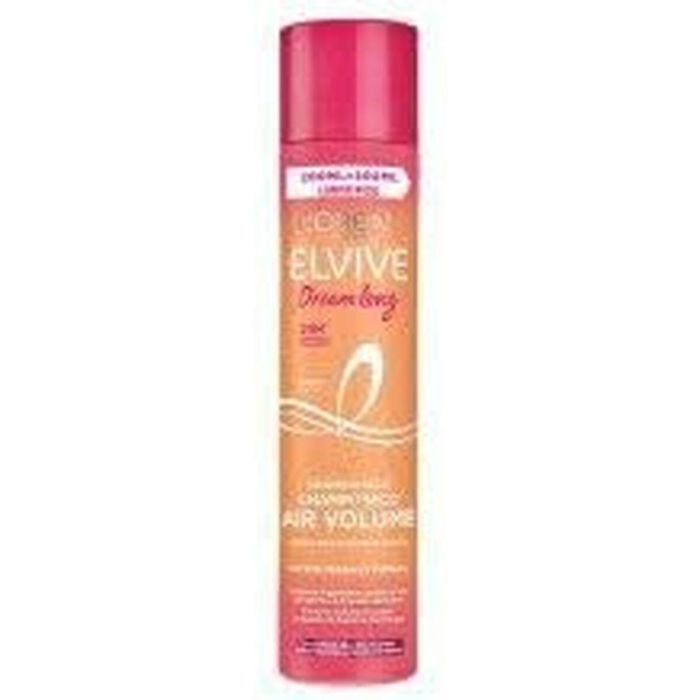 L'Oréal Paris Elvive Dream Long Air Volume Champú Seco Aporta Volumen Raíz y Limpieza Duradera para Cabello Graso 200 ml