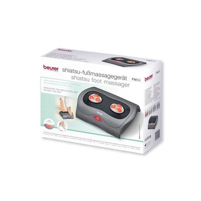 Beurer FM-39 Aparato de Masaje Shiatsu para Pies con Función Calor por Infrarrojos 2 Beurer FM-39 Aparato de Masaje Shiatsu para Pies con Función Calor por Infrarrojos 2