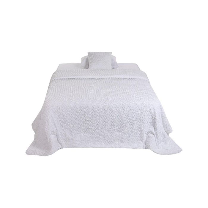 Colcha Boho DKD Home Decor Blanco 260 x 180 cm 2 Colcha Boho DKD Home Decor Blanco 260 x 180 cm 2