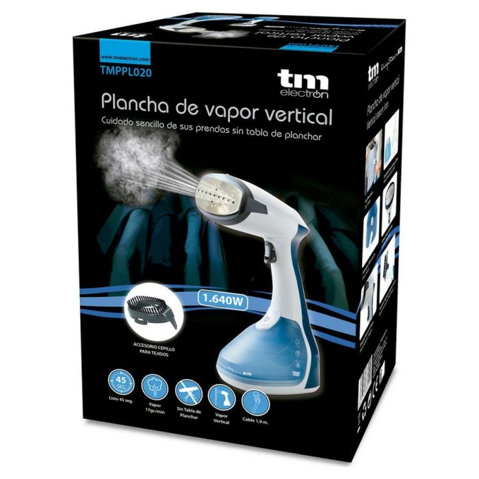 Plancha de Vapor TM Electron Azul 1640 W 2