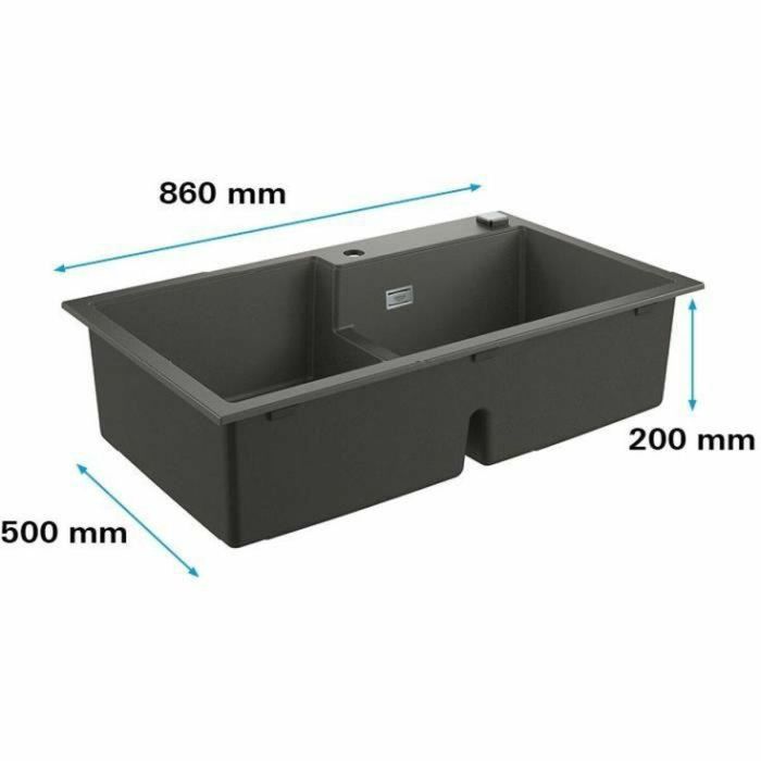 Grohe K500 - Fregadero de material compuesto 3