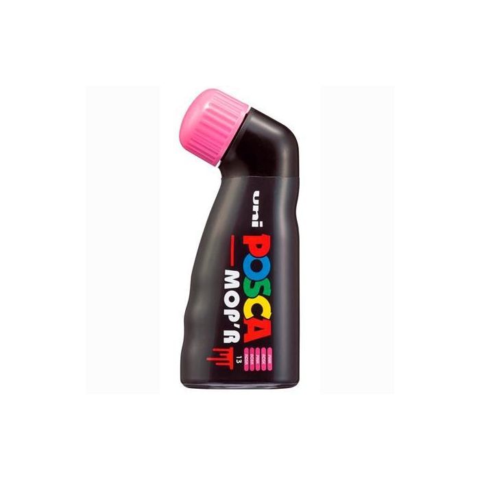 POSCA Marcador Mop'R Pc-22 No Permanente Punta Redondeada Gomaespuma 3-19 mm Rosa - Tinta Pigmentada Base Agua, Multisuperficies POSCA Marcador Mop'R Pc-22 No Permanente Punta Redondeada Gomaespuma 3-19 mm Rosa - Tinta Pigmentada Base Agua, Multisuperficies