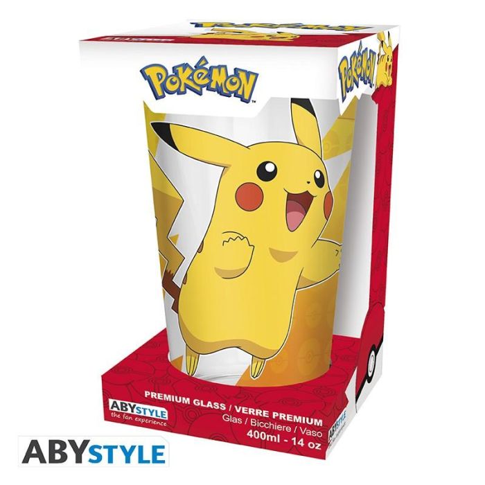 Vaso Abystyle Pokemon Pikachu Foil 400 mL 3 Vaso Abystyle Pokemon Pikachu Foil 400 mL 3