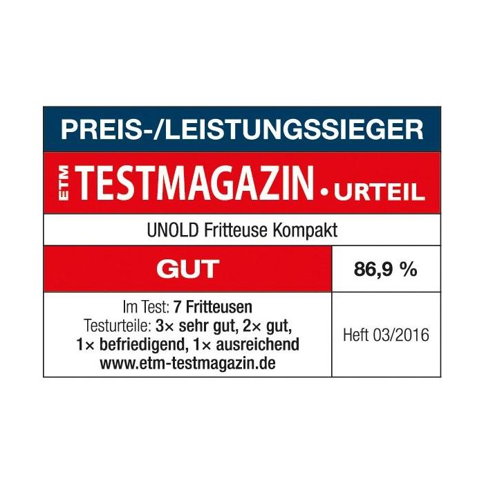 58615 Kompakt Fritteuse 7