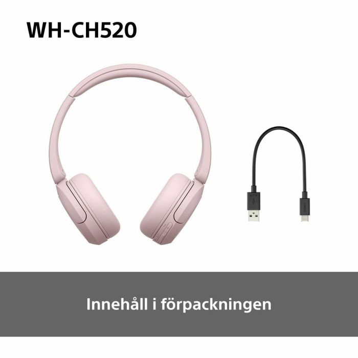 Auriculares de Diadema Sony WHCH520P * Rosa 10 Auriculares de Diadema Sony WHCH520P * Rosa 10
