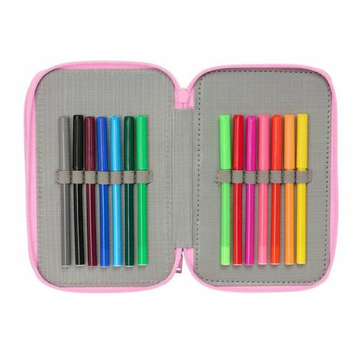Safta Plumier Triple 37 Pcs Frozen - Estuche Escolar Infantil Disney 12,5x19,5x5,5cm 1 Safta Plumier Triple 37 Pcs Frozen - Estuche Escolar Infantil Disney 12,5x19,5x5,5cm 1