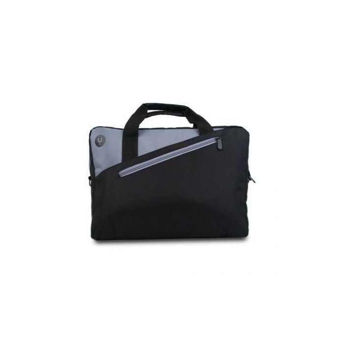 Monray GINGERBLACK14 Maletín Elegante y Funcional Ginger para Portátiles hasta 14" Negro, Nylon Resistente, con Cinta para Trolley y 2 Compartimentos 2 Monray GINGERBLACK14 Maletín Elegante y Funcional Ginger para Portátiles hasta 14" Negro, Nylon Resistente, con Cinta para Trolley y 2 Compartimentos 2