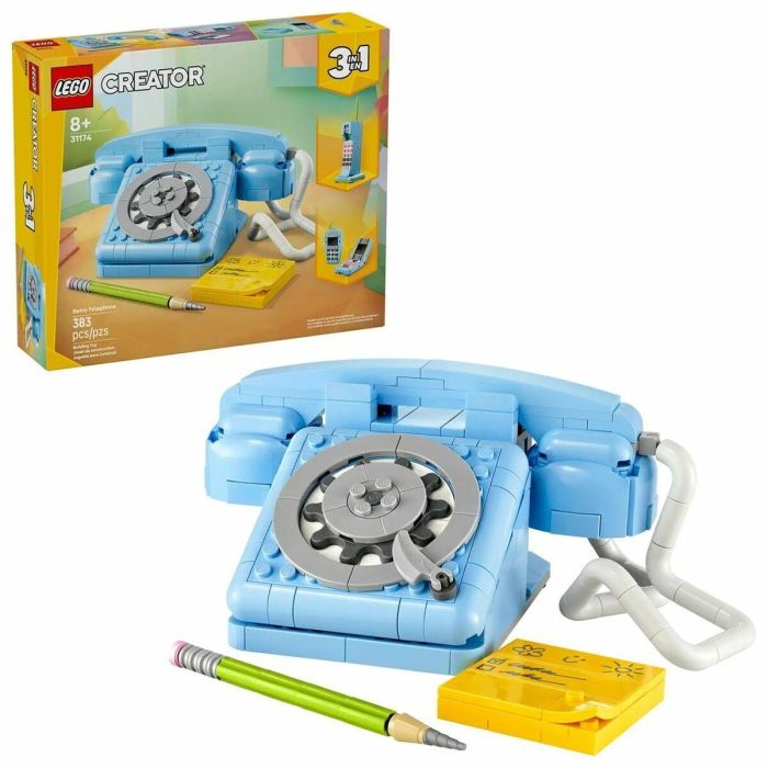 Lego 31174 Teléfono Retro - Set de Construcción Creator 3 en 1 para Niños 0 Lego 31174 Teléfono Retro - Set de Construcción Creator 3 en 1 para Niños 0