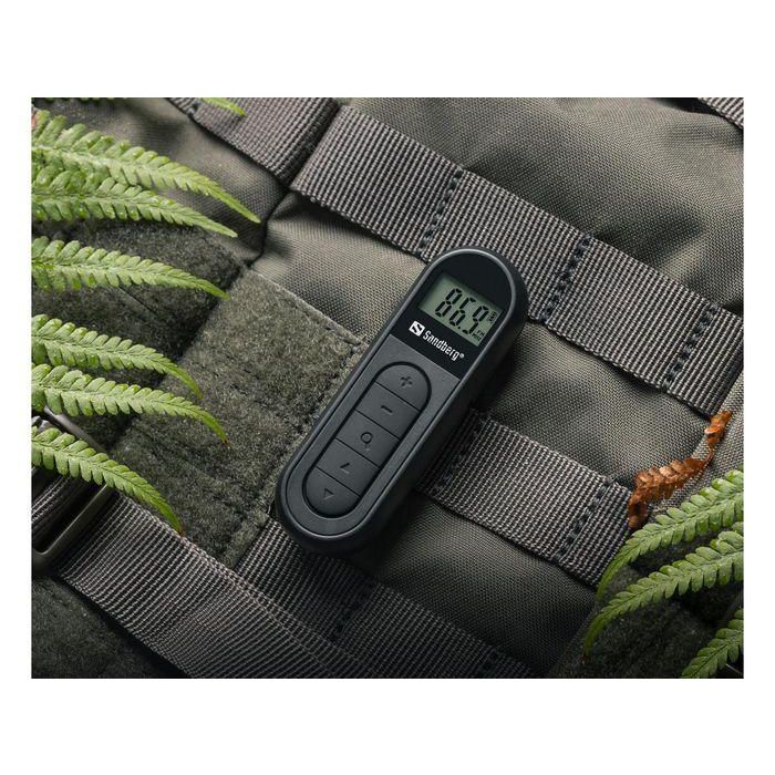 Sandberg Radio FM de Bolsillo Ultracompacta Recargable con Clip y Auriculares Incluidos para Deportes, Camping y Emergencias 9