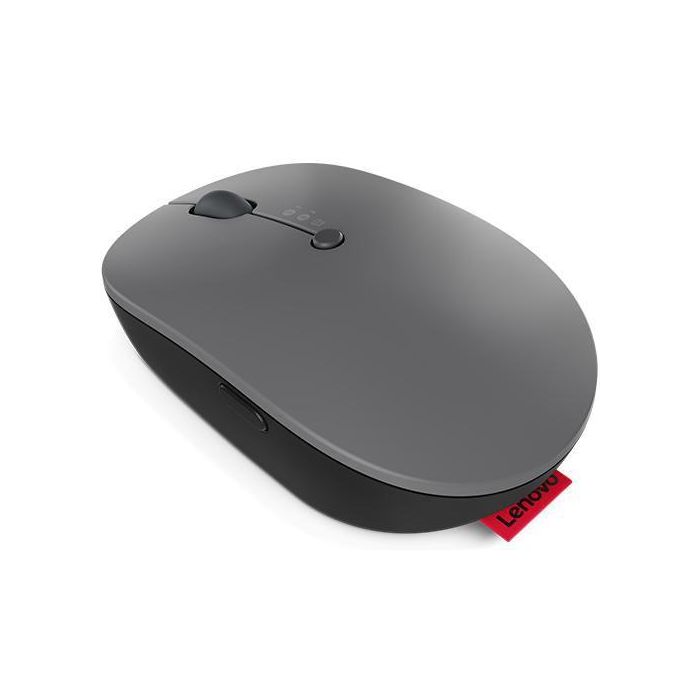 Lenovo Go Ratón Inalámbrico Multi-Dispositivo Bluetooth 5.0/2.4GHz 2400 DPI Sensor Óptico Azul Carga Rápida Qi/USB-C para 3 Dispositivos 1 Lenovo Go Ratón Inalámbrico Multi-Dispositivo Bluetooth 5.0/2.4GHz 2400 DPI Sensor Óptico Azul Carga Rápida Qi/USB-C para 3 Dispositivos 1