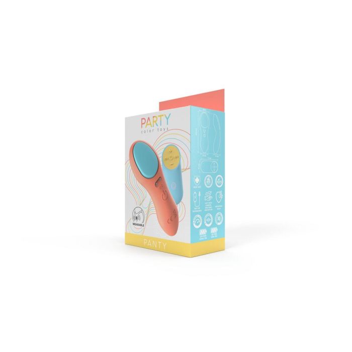 Vibrador para Parejas Party Color Toys 4 Vibrador para Parejas Party Color Toys 4