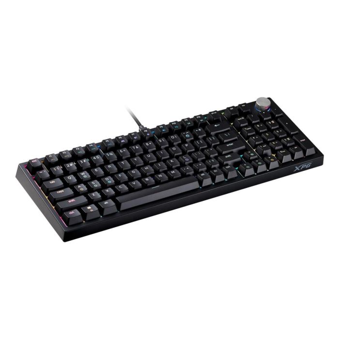 XPG SORCERER Teclado Gaming Mecánico RGB USB Español Negro con Interruptor XPG Rojo 96% y Cable USB-C Desmontable 2