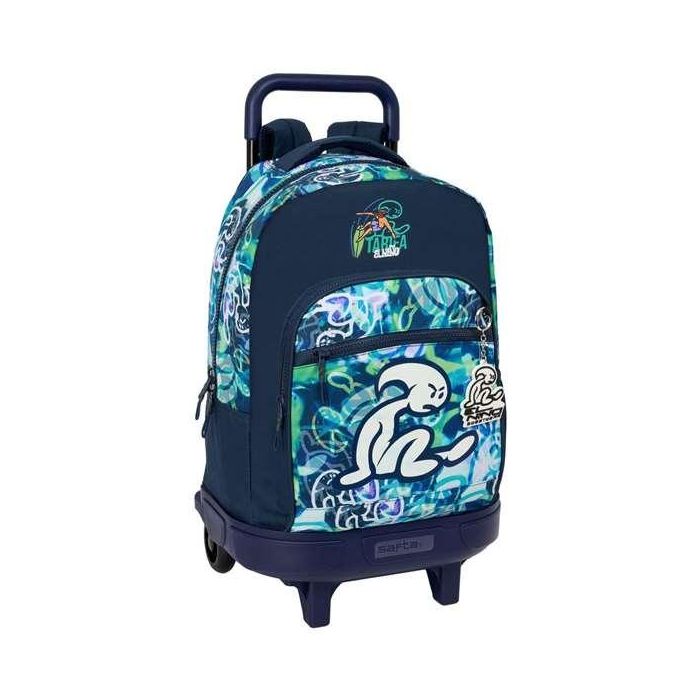 Mochila Safta Grande Con Ruedas Compact Extraible El Niño Kook 450x330x220 mm Mochila Safta Grande Con Ruedas Compact Extraible El Niño Kook 450x330x220 mm