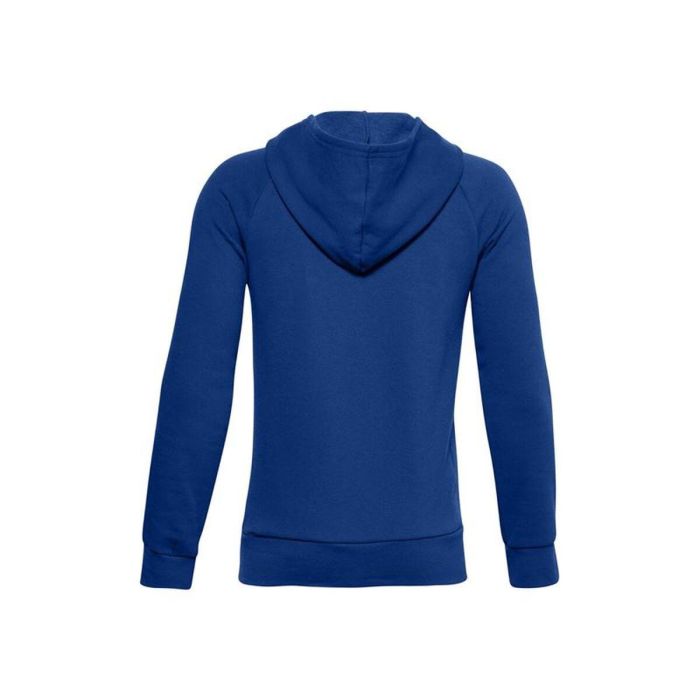 Sudadera con Capucha Niño Under Armour Rival Fleece Azul 1