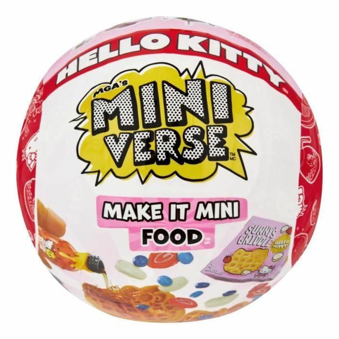 MGA Miniverse LIT35051515722 Hello Kitty Juego Creativo Miniaturas de Resina Bebidas Comida No Comestible 8+ Años 0 MGA Miniverse LIT35051515722 Hello Kitty Juego Creativo Miniaturas de Resina Bebidas Comida No Comestible 8+ Años 0