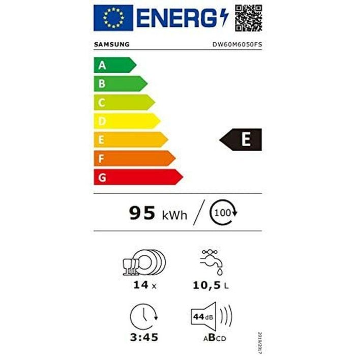 Lavavajillas Samsung DW60M6050FS 60 cm (60 cm) 1 Lavavajillas Samsung DW60M6050FS 60 cm (60 cm) 1