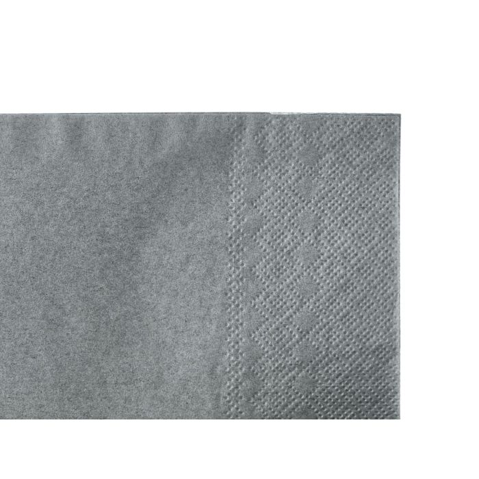 Set 50 Servilletas 33x33 cm Gris - Kinvara (16 Unidades) 3 Set 50 Servilletas 33x33 cm Gris - Kinvara (16 Unidades) 3