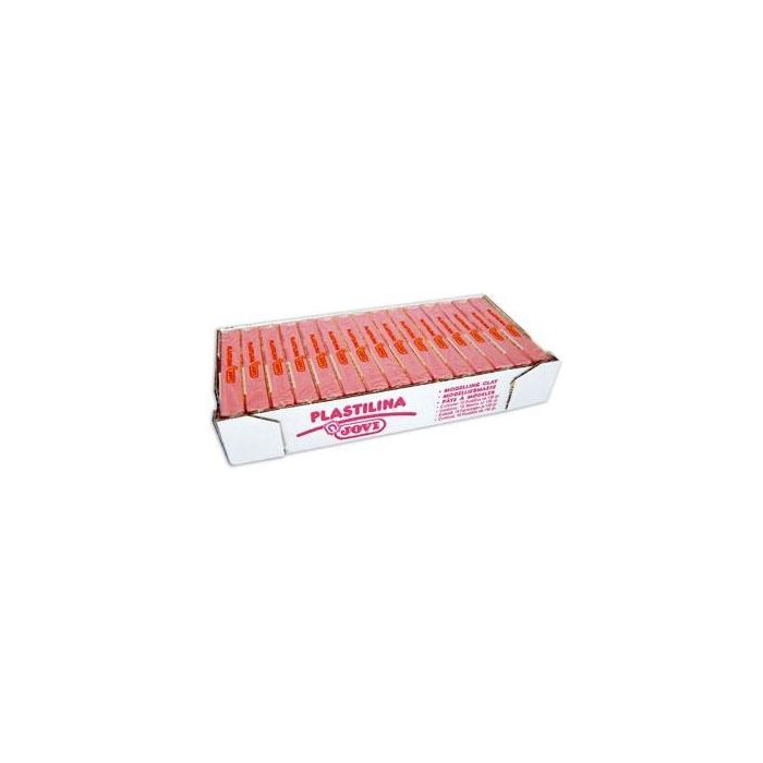 Jovi Plastilina School Caja 15 Pastillas 150 gr Rosa