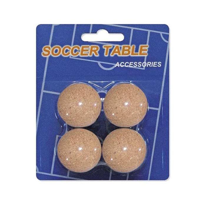 Blister 4 pelotas corcho futbolin 35 mm 1 Blister 4 pelotas corcho futbolin 35 mm 1