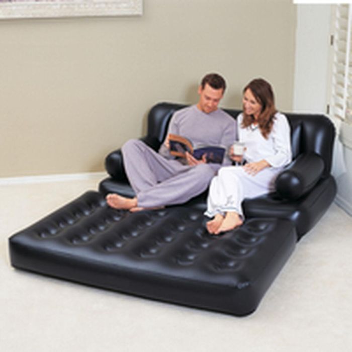 Bestway Sillon Hinchable 5 Posiciones Negro 188x152x64 cm Interior 75054 8