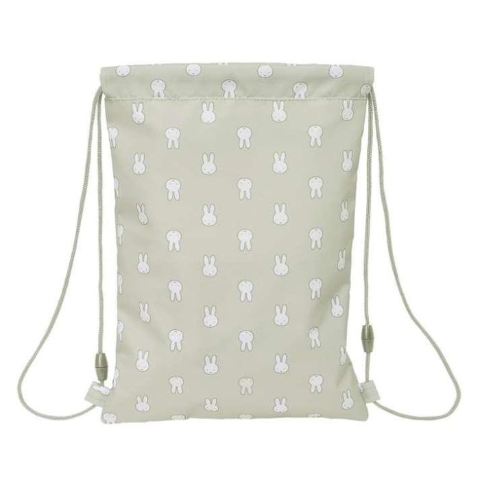 Bolsa Mochila con Cuerdas Miffy Niebla Gris 26 x 34 x 1 cm 4